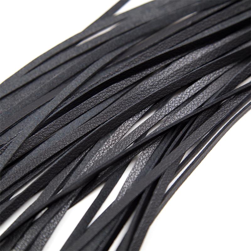 Flogger Mango de Metal 69 cm Negro 5