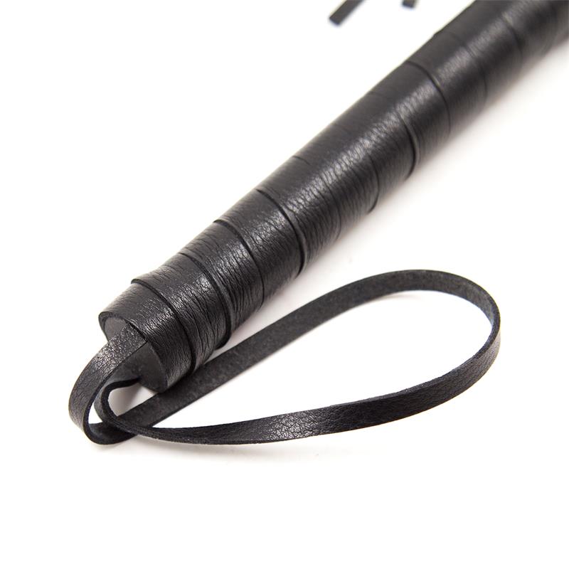 Flogger Mango de Metal 69 cm Negro 8