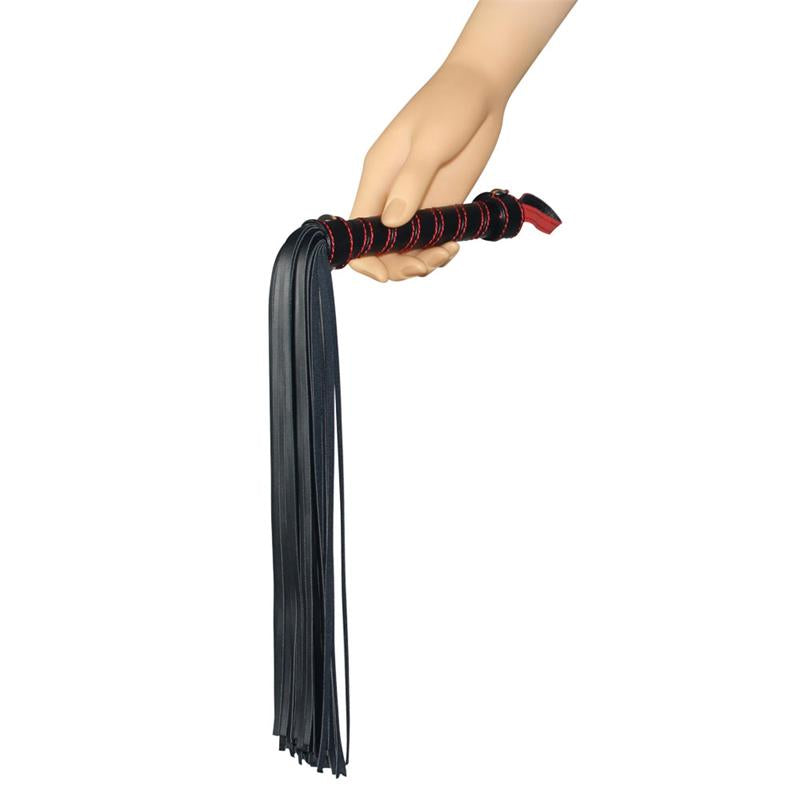 Flogger Principiantes Bondage Negro 4