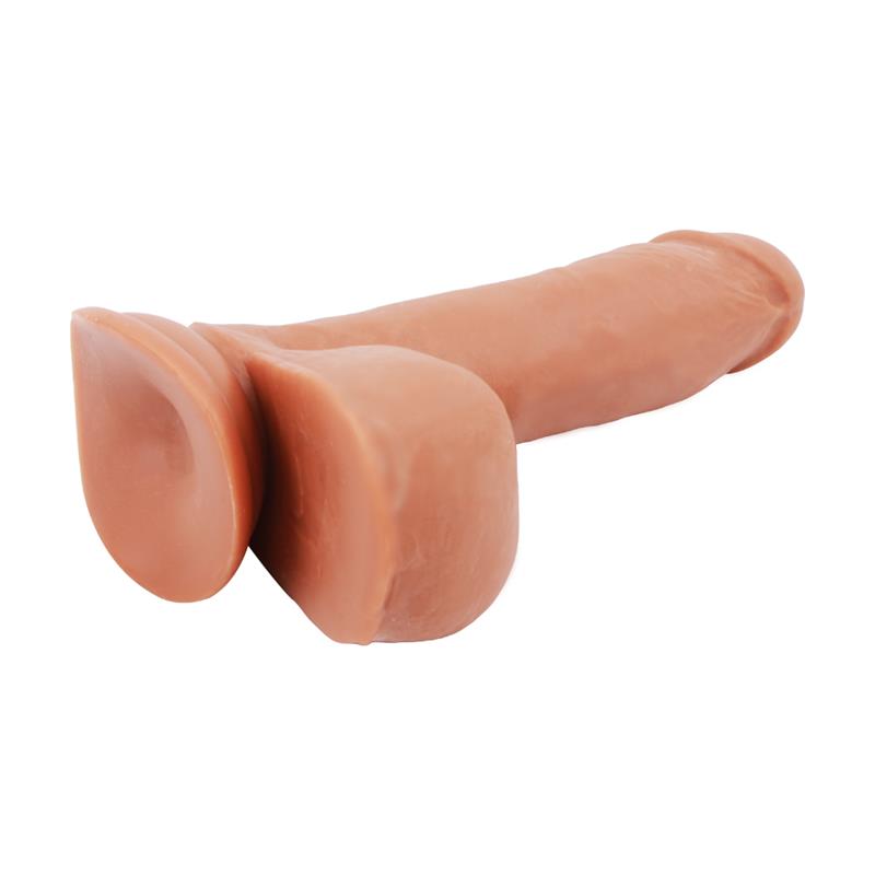 Fornicator Dildo dual Density Bronceado 19cm