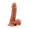 Fornicator Dildo dual Density Bronceado 19cm