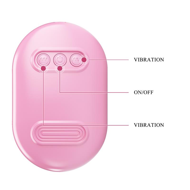 Fun Box Balas Vibradoras con Control Remoto Rosa 6