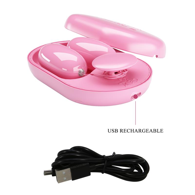 Fun Box Balas Vibradoras con Control Remoto Rosa 7