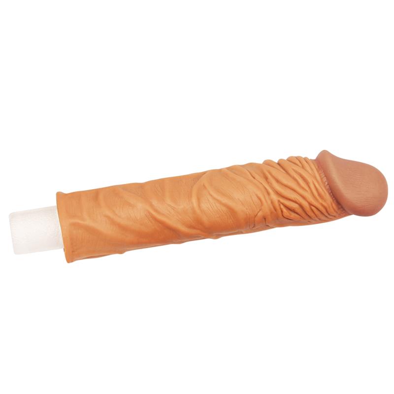 Funda para el Pene Add 2 Pleasure X Tender Marrón 2