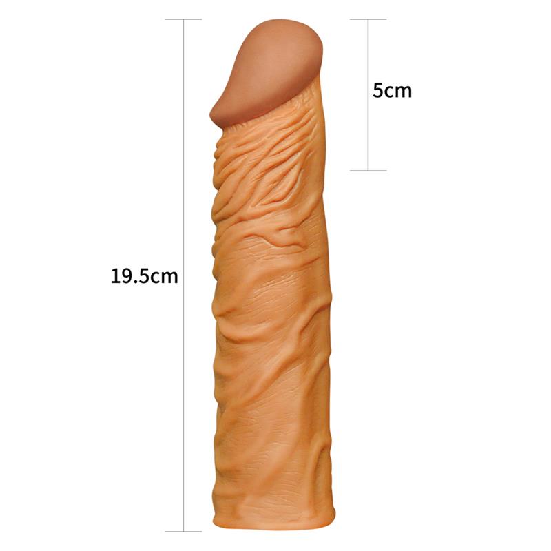 Funda para el Pene Add 2 Pleasure X Tender Marrón 5