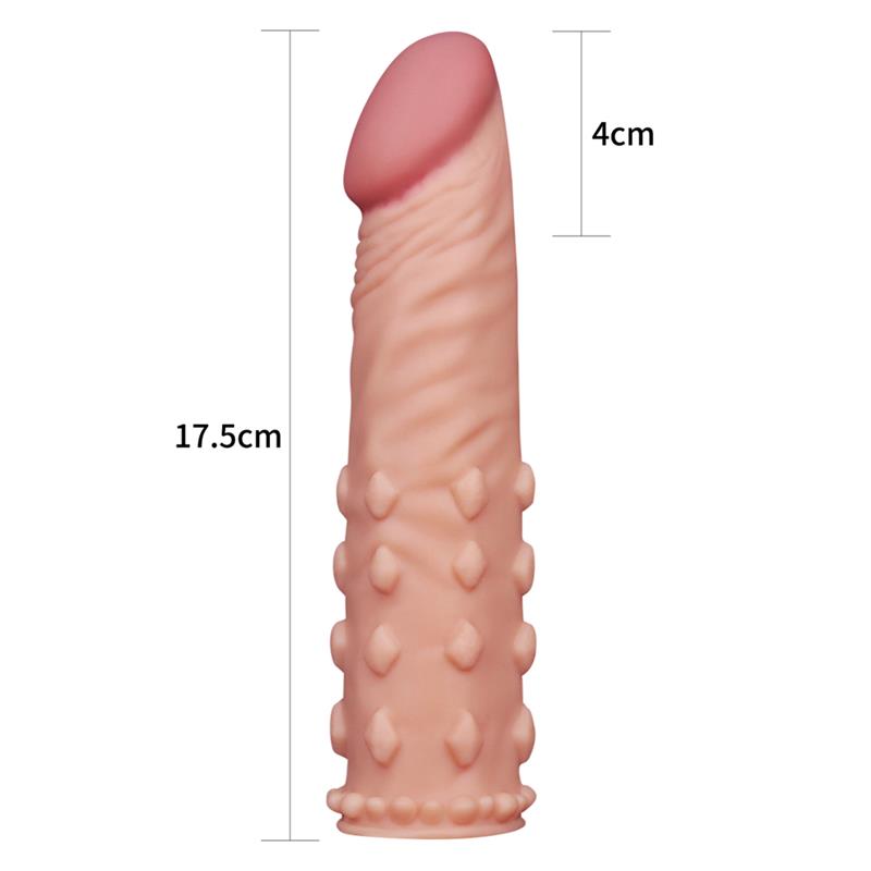 Funda para el Pene Add 2 Pleasure X Tender Natural 5