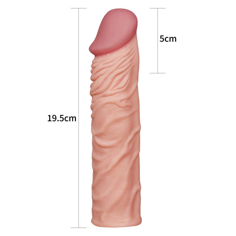 Funda para el Pene Add 2 Pleasure X Tender Natural 5