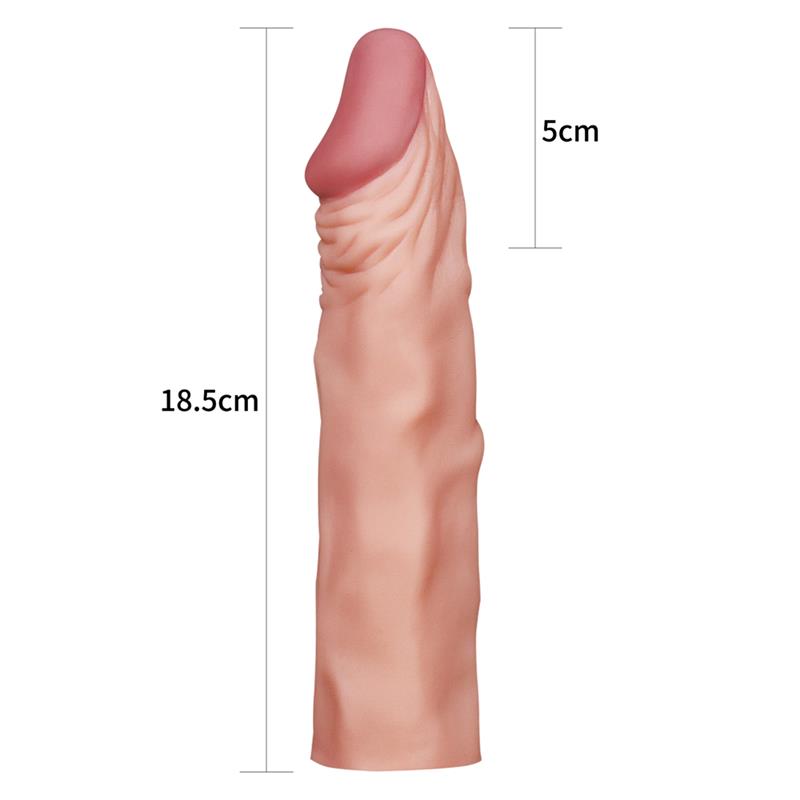 Funda para el Pene Add 2 Pleasure X Tender Natural 5