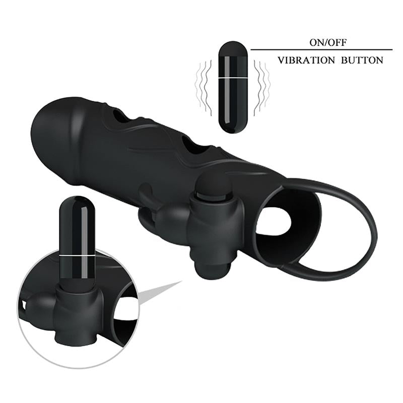 Funda para el Pene con Vibración 5.5