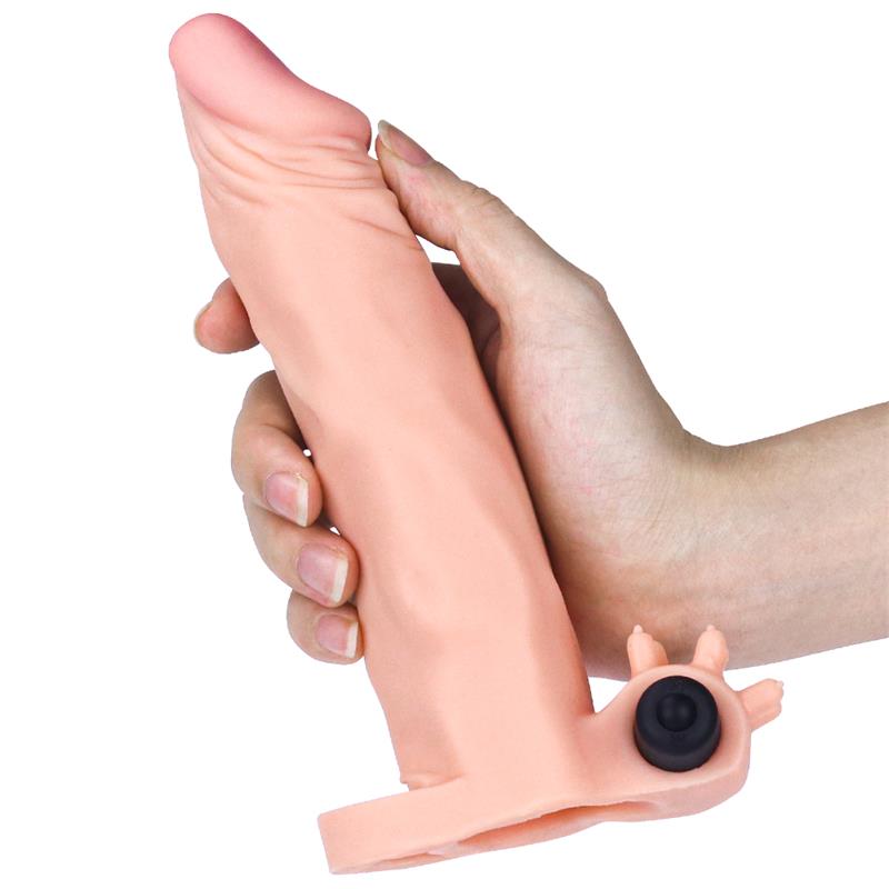 Funda para el Pene con Vibración Add 2 Pleasure X-Tender Natural 3
