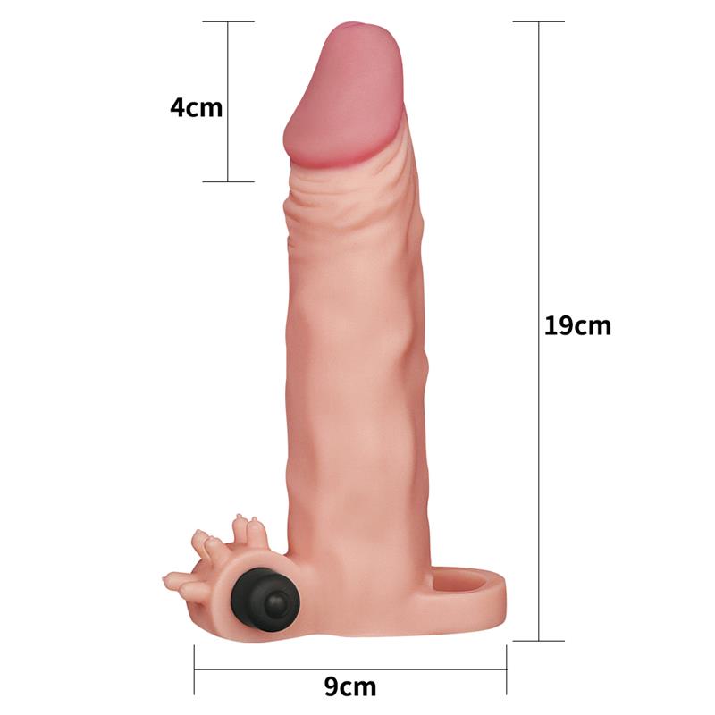 Funda para el Pene con Vibración Add 2 Pleasure X-Tender Natural 5