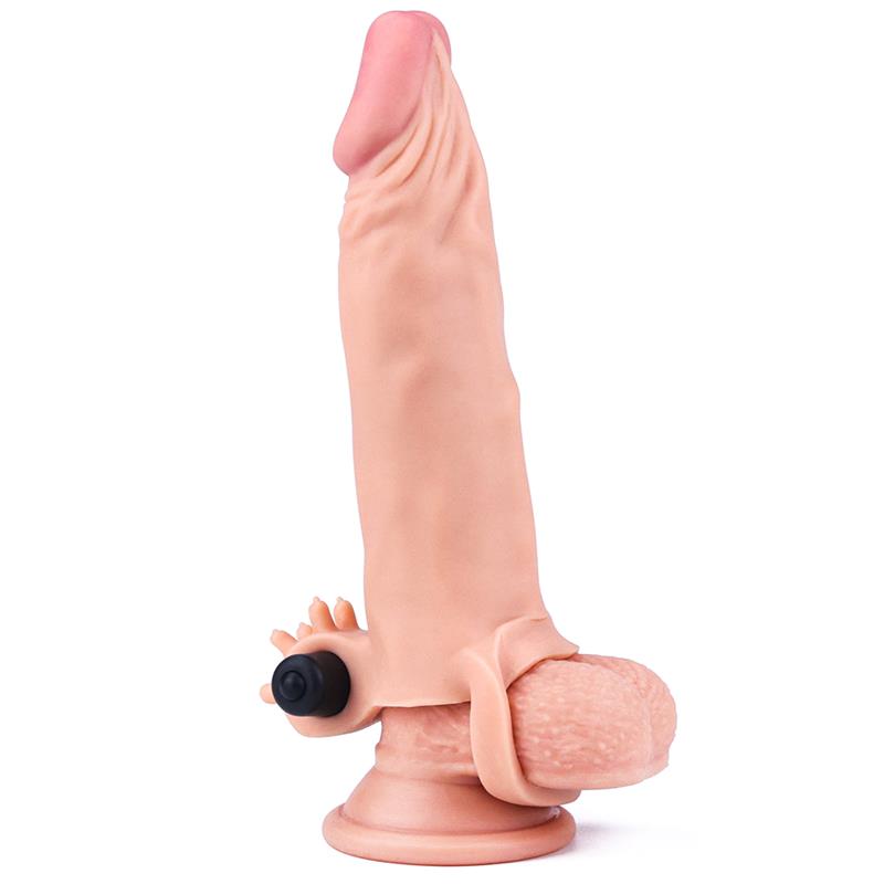 Funda para el Pene con Vibración Add 2 Pleasure X-Tender Natural 4