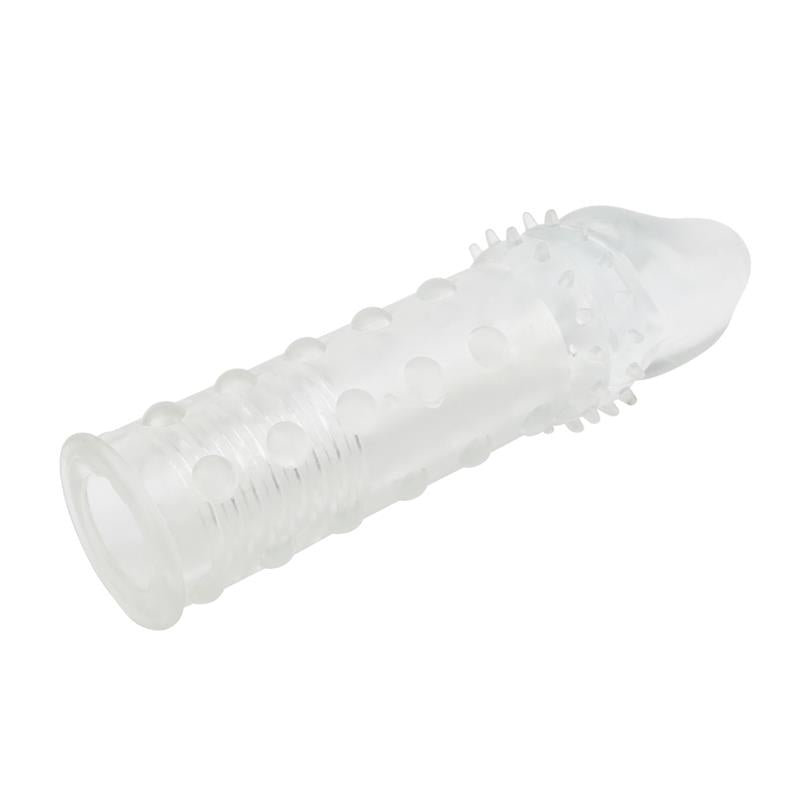Funda para el Pene Extra Texture Transparente 4