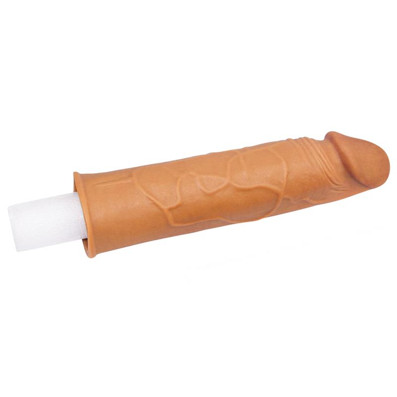 Funda para el Pene Pleasure X Tender Marrón 2
