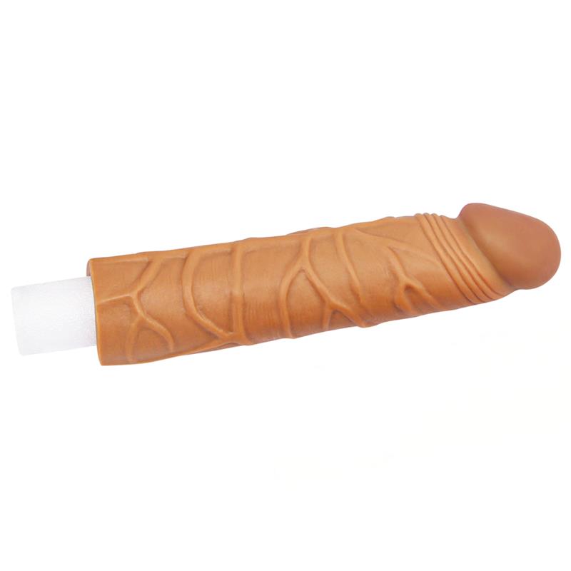 Funda para el Pene Pleasure X Tender Marrón 2
