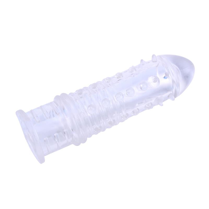Funda para el Pene Swirls Transparente 3