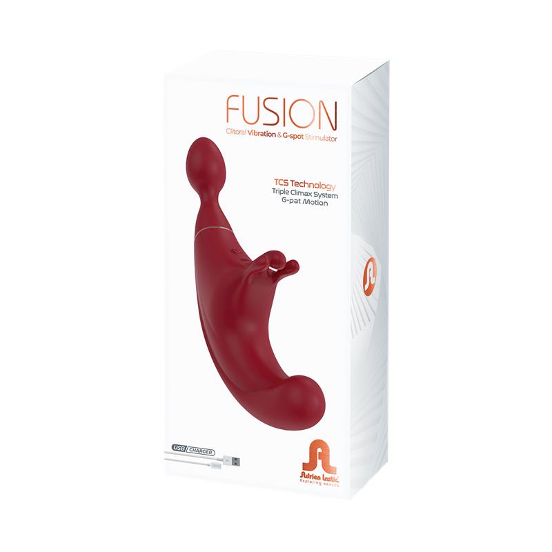 Fusion Vibrador con Pulsación 2 Motores USB 3