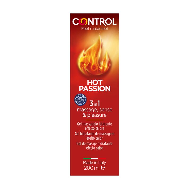 Gel de Masaje Hot Passion 200 ml 2