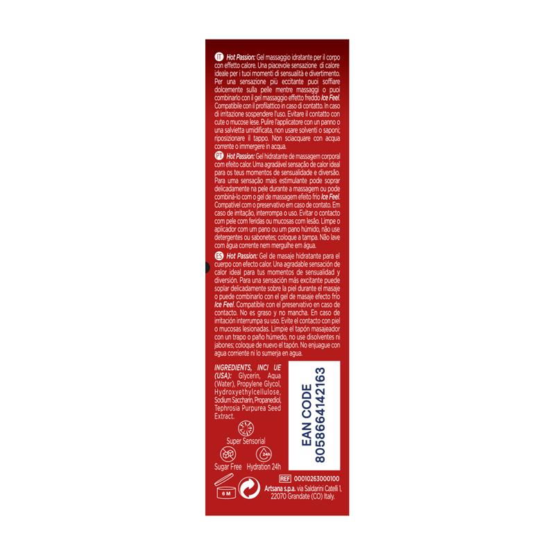 Gel de Masaje Hot Passion 200 ml 3