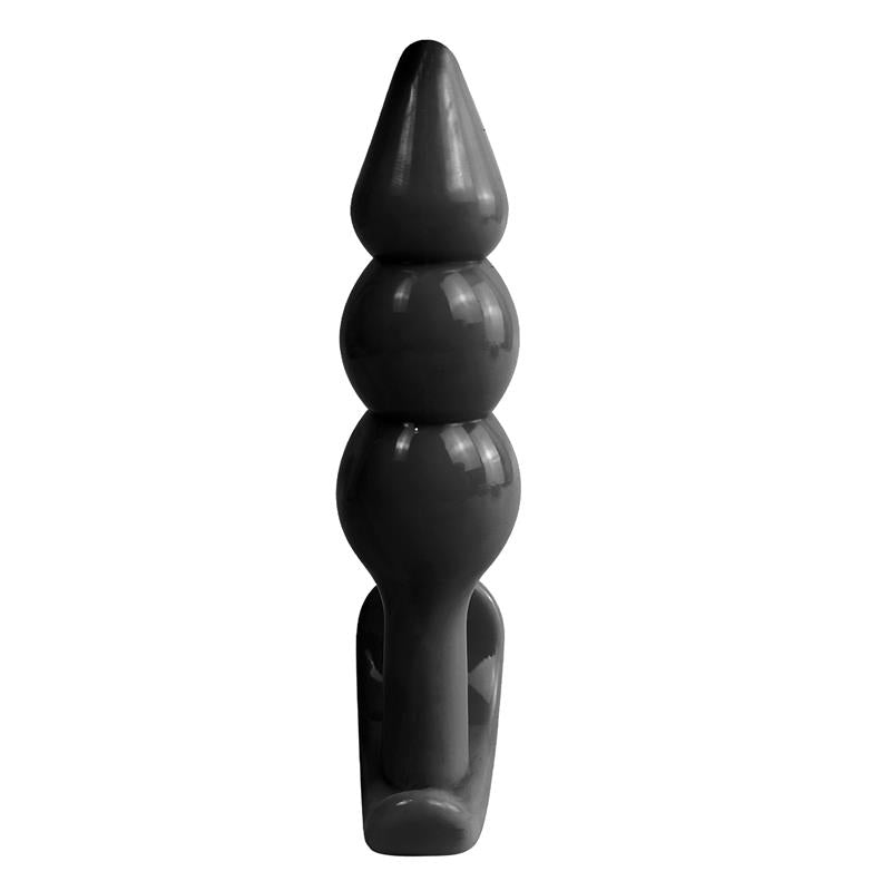 Gevil Plug Anal en Ancla Negro 6