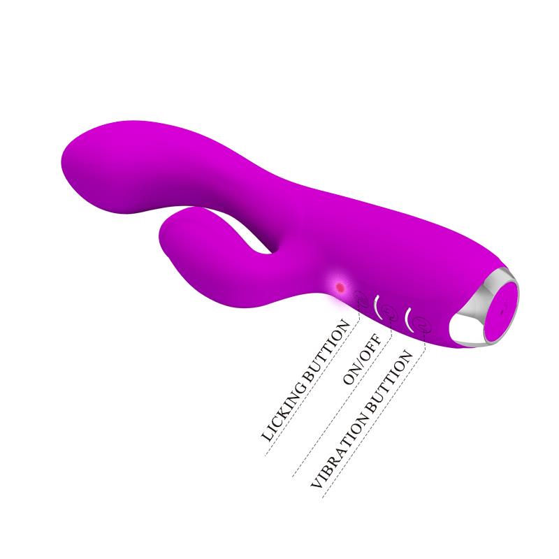 Gloria Vibrador con Lengua USB 8