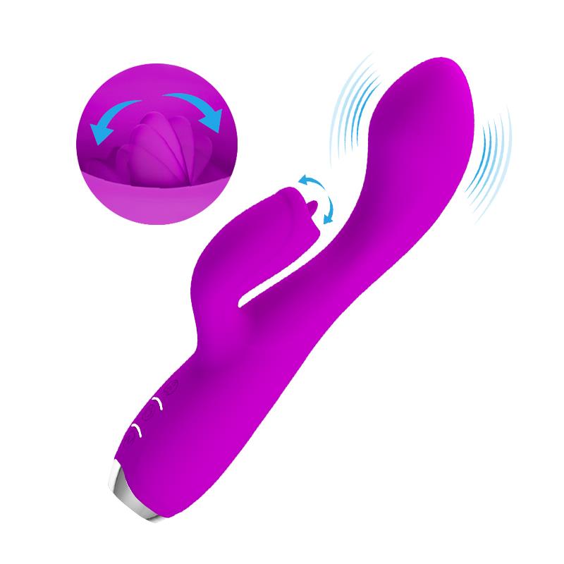 Gloria Vibrador con Lengua USB 3