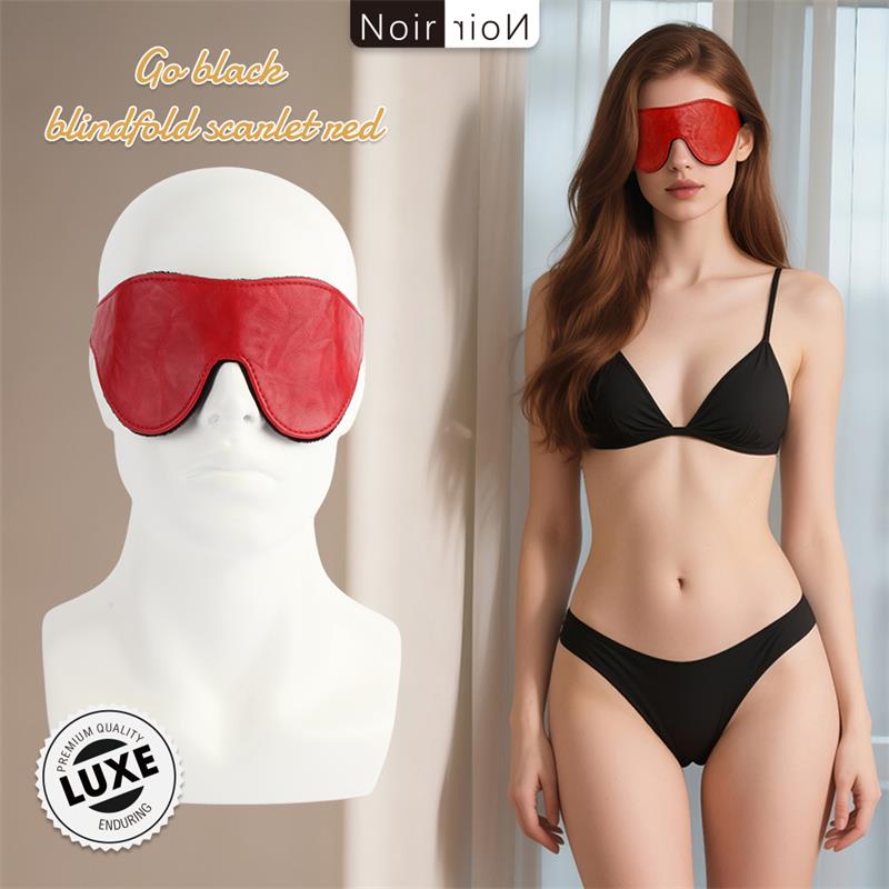 Go black Antifaz Scarlet Red Rojo