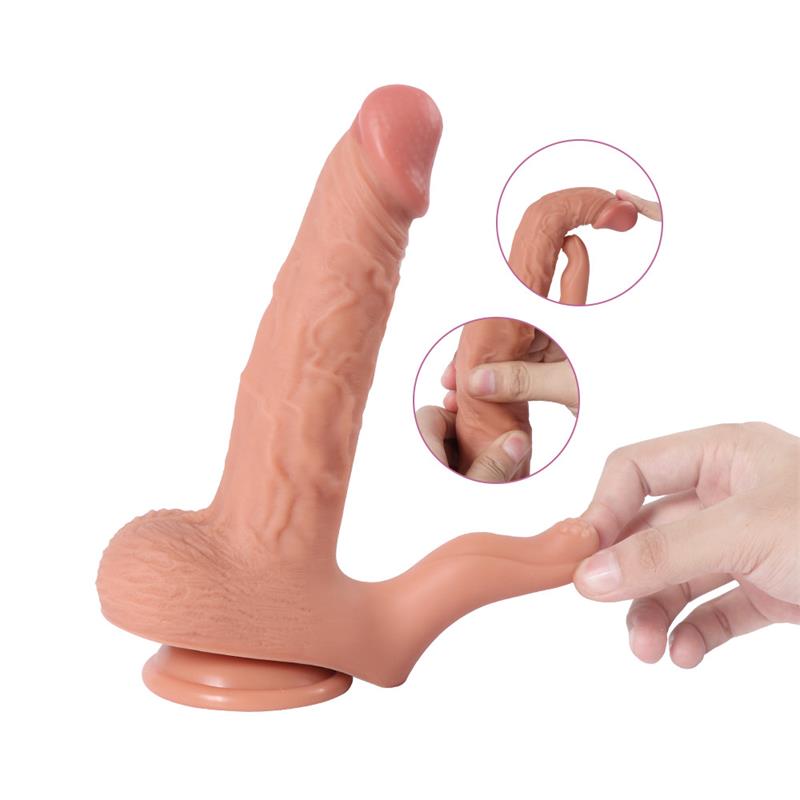 Haydon Dildo con 20 Modos de Vibración y Estimulador de Clítoris 3