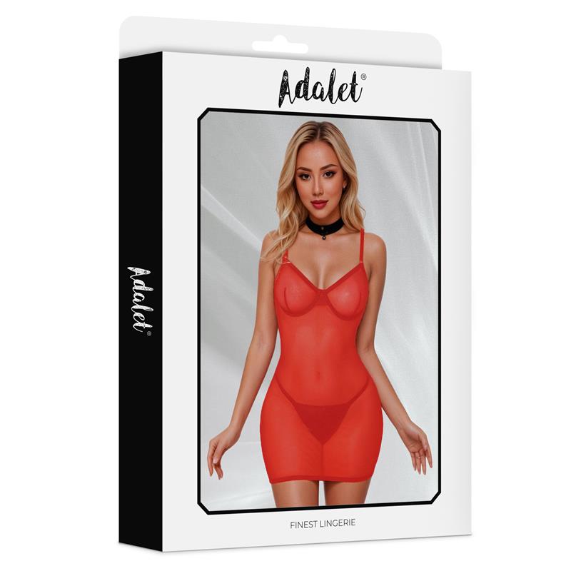 Hazel Babydoll Rojo