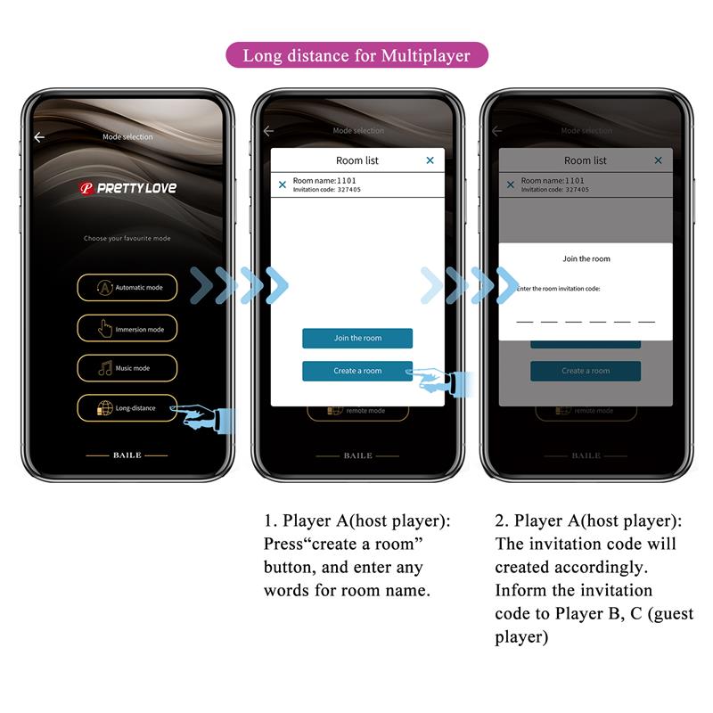 Hector Vibrador con Electroshock y App Rosa 13