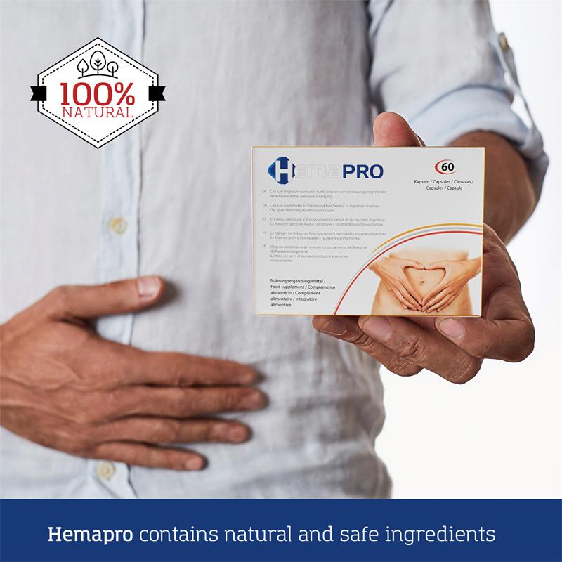 Hemapro Pastillas para las Hemorroides 60 Comprimidos 6
