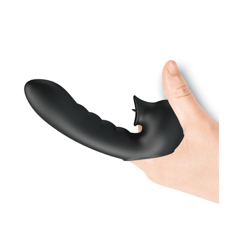 Hobgoblin Funda para el Dedo Vibración y Lengua Estimuladora 4