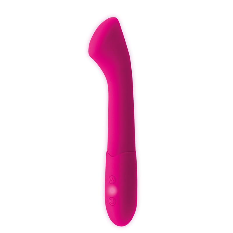 Honey Vibrador Punto G Silicona USB Fuchsia 4