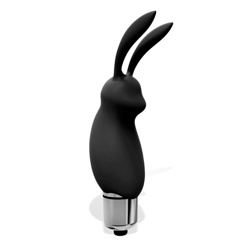 Hopye Bala Vibradora Conejito Silicona Negro 4