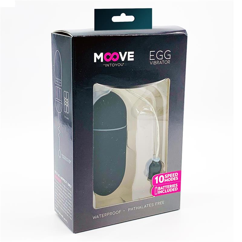 Huevo Vibrador 10 Funciones Negro 2