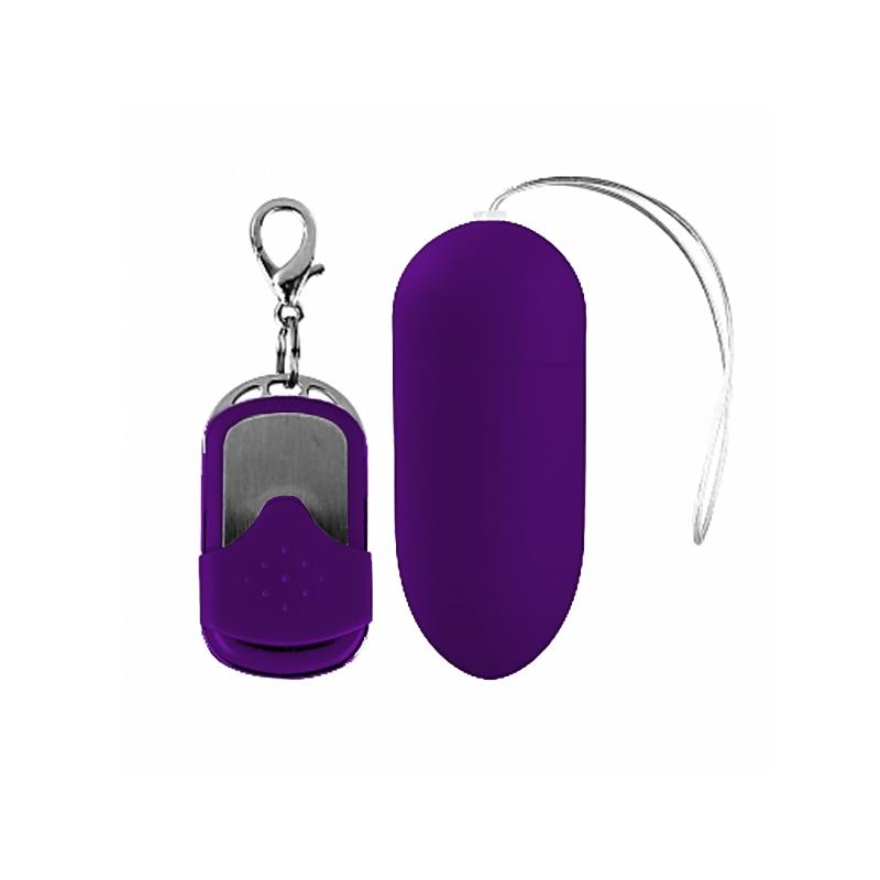 Huevo Vibrador con Control Remoto Dark Purple 3
