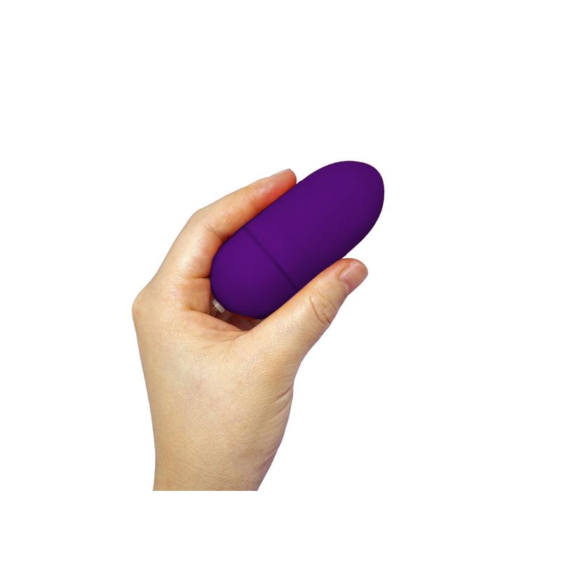 Huevo Vibrador con Control Remoto Dark Purple 5