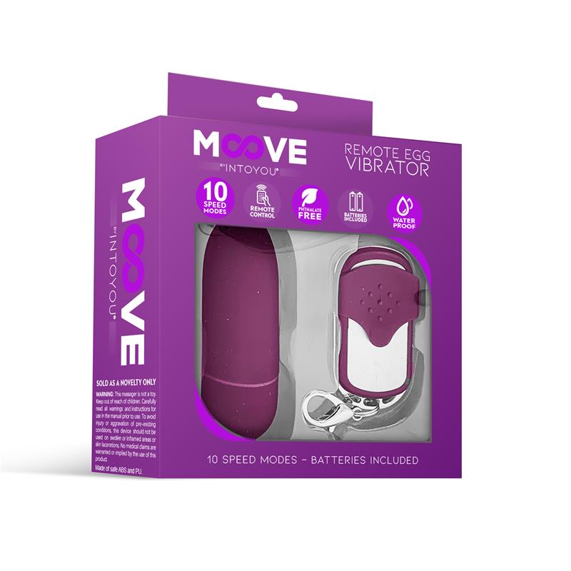 Huevo Vibrador con Control Remoto Dark Purple 2