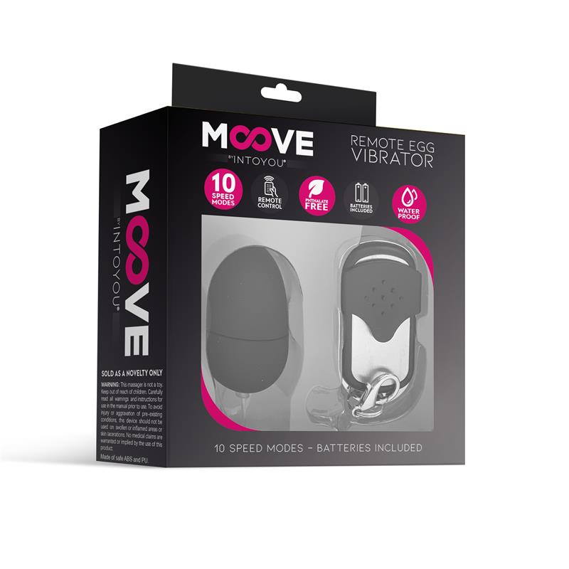 Huevo Vibrador con Control Remoto Mini Negro 2