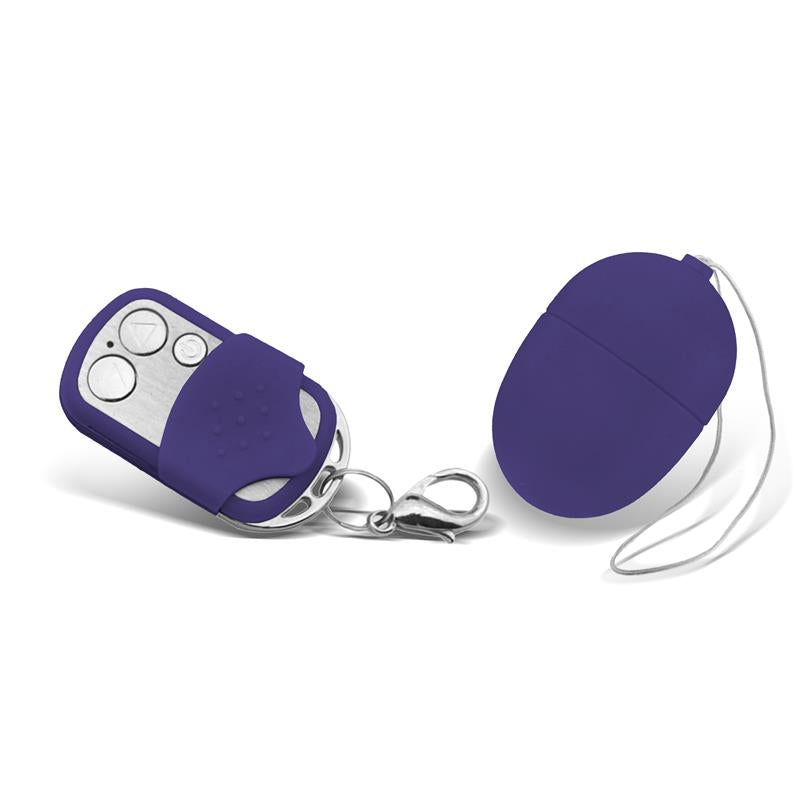 Huevo Vibrador con Control Remoto Mini Púrpura 3
