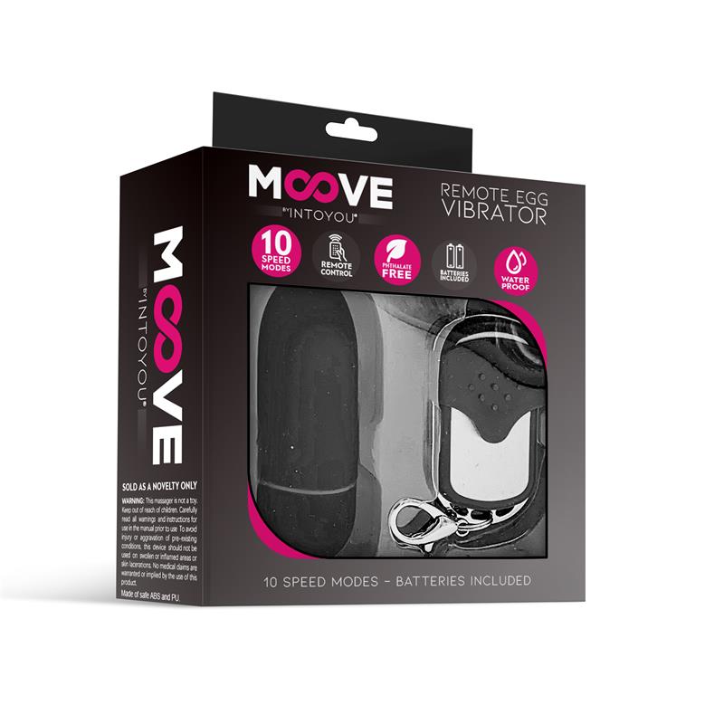 Huevo Vibrador con Control Remoto Negro 2