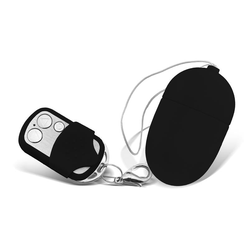 Huevo Vibrador con Control Remoto Tamaño Mediano Negro 3