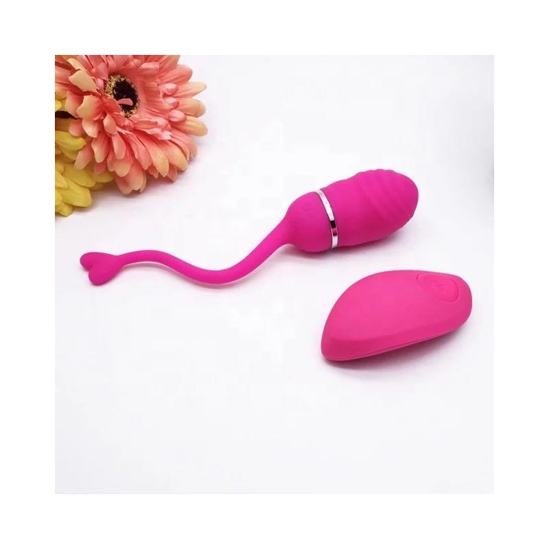 Huevo Vibrador Control Remoto Odise USB Silicona Rosa 6
