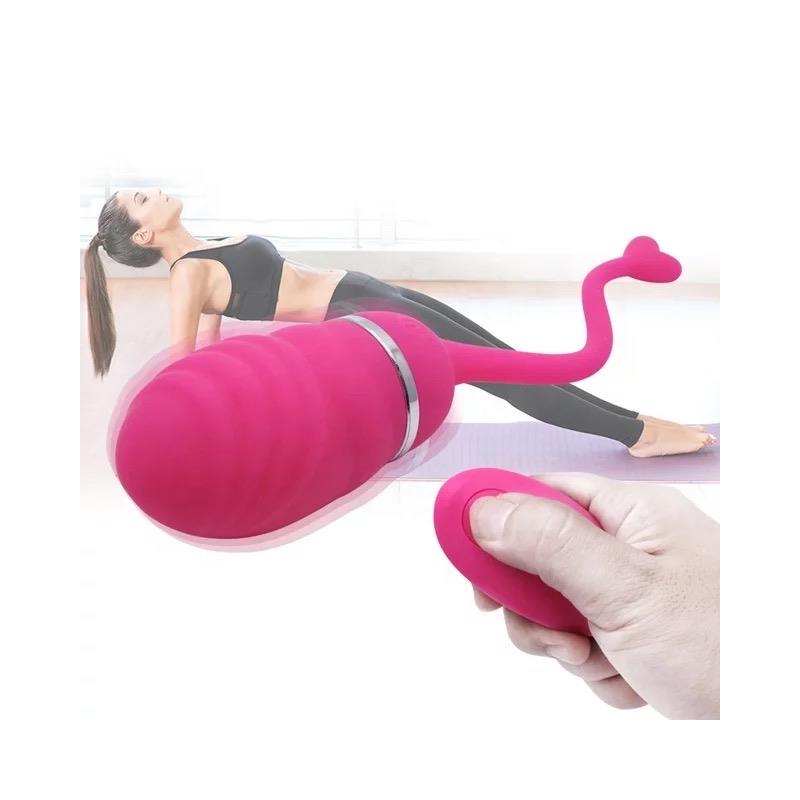 Huevo Vibrador Control Remoto Odise USB Silicona Rosa 9