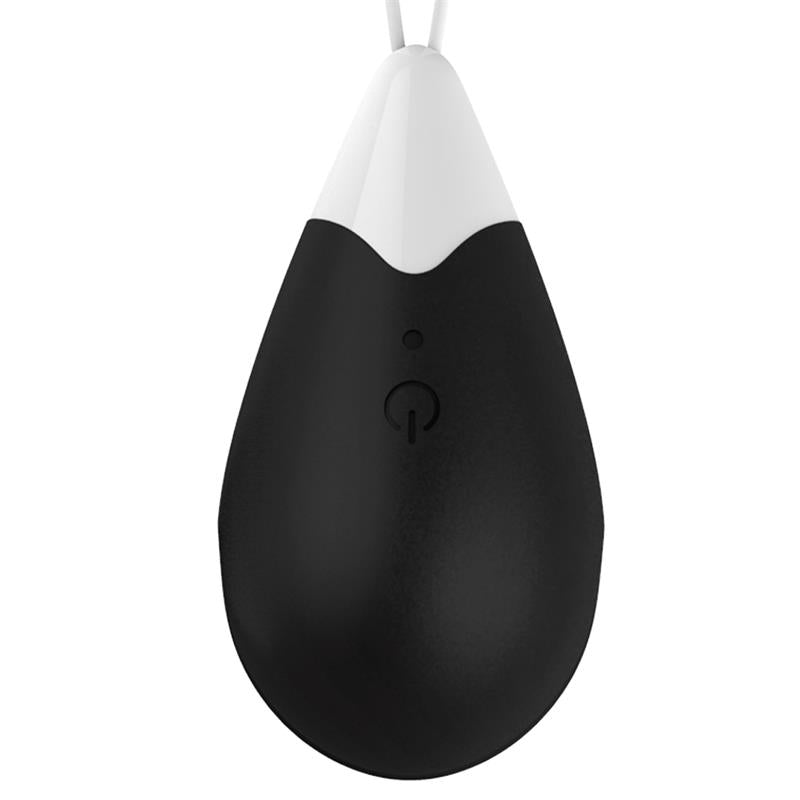 Huevo Vibrador Control Remoto USB Silicona Negro 3