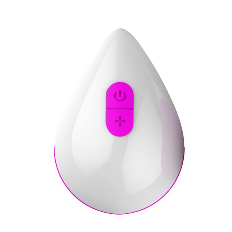 Huevo Vibrador Control Remoto USB Silicona Purpura 4