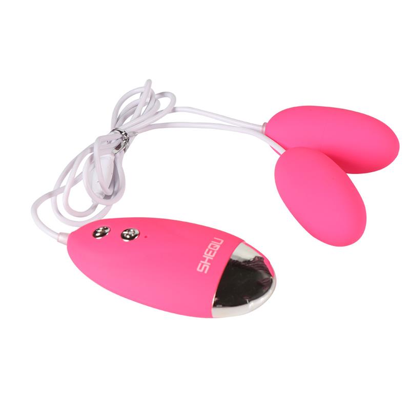 Huevo Vibrador Doble Silicona Yuesi 4