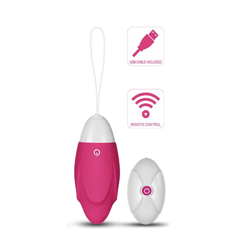 Huevo Vibrador iJoy Control Remoto USB Rosa 2