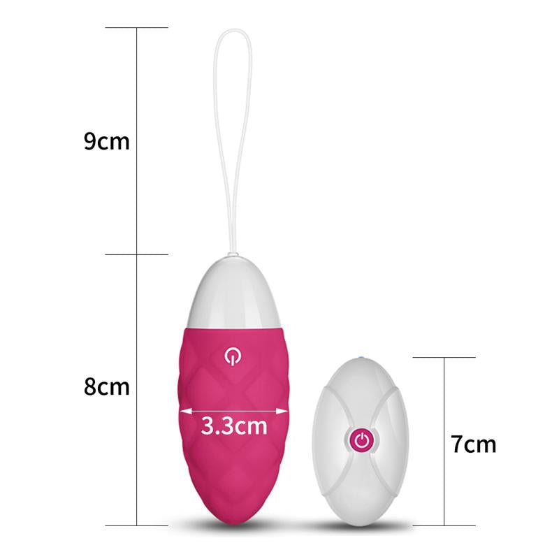 Huevo Vibrador iJoy Control Remoto USB Rosa 7