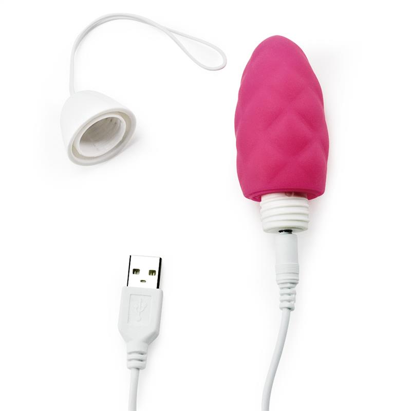Huevo Vibrador iJoy Control Remoto USB Rosa 6